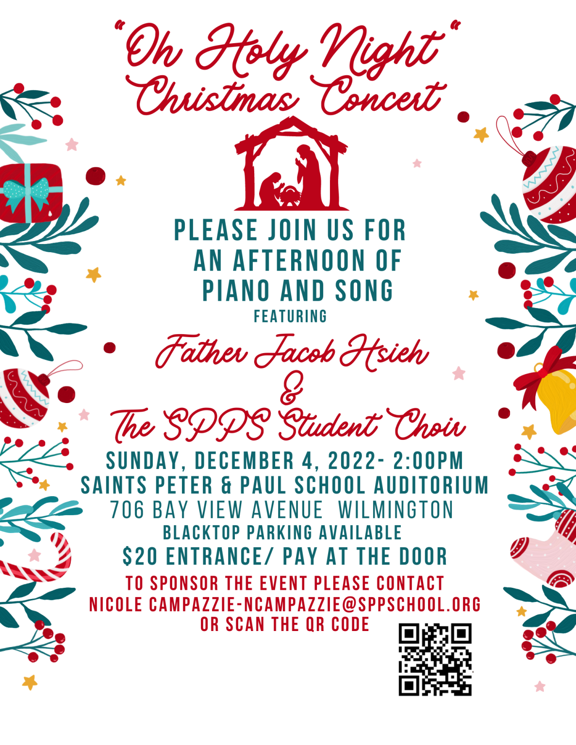 Christmas Concert December 4, 2022 Saints Peter and Paul School